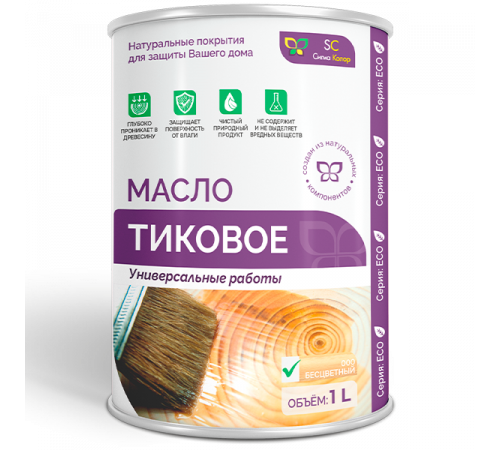 Приобрести ТИКОВОЕ МАСЛО ДЛЯ ДЕРЕВА в Пушкино, Московская область